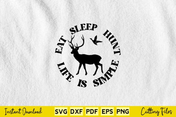 Eat Sleep Hunt Life Embroidery Design Review