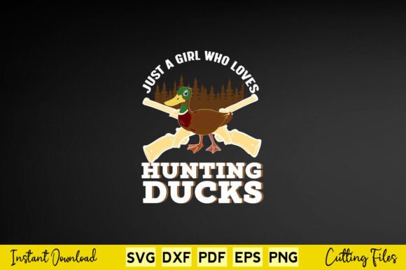 Just a Girl Who Loves Hunting Ducks Embroidery Review