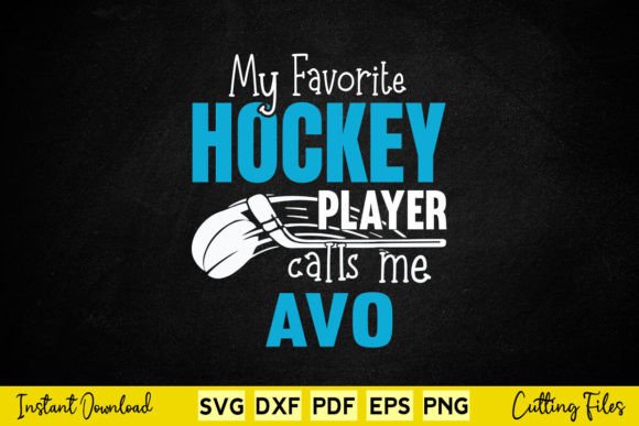 My Favorite Player Calls Me Avo Hockey Design Review