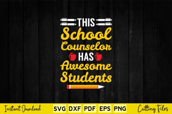 This School Counselor Has Awesome Students Graphics