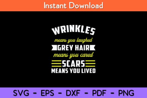 Wrinkles Grey Hair Scars Senior Citizen
